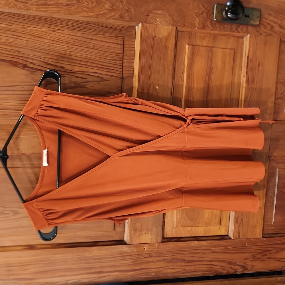 Burnt orange top